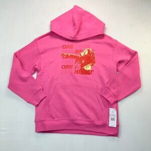 NWT Pink Bob Marley “One Love” Cotton Hoodie